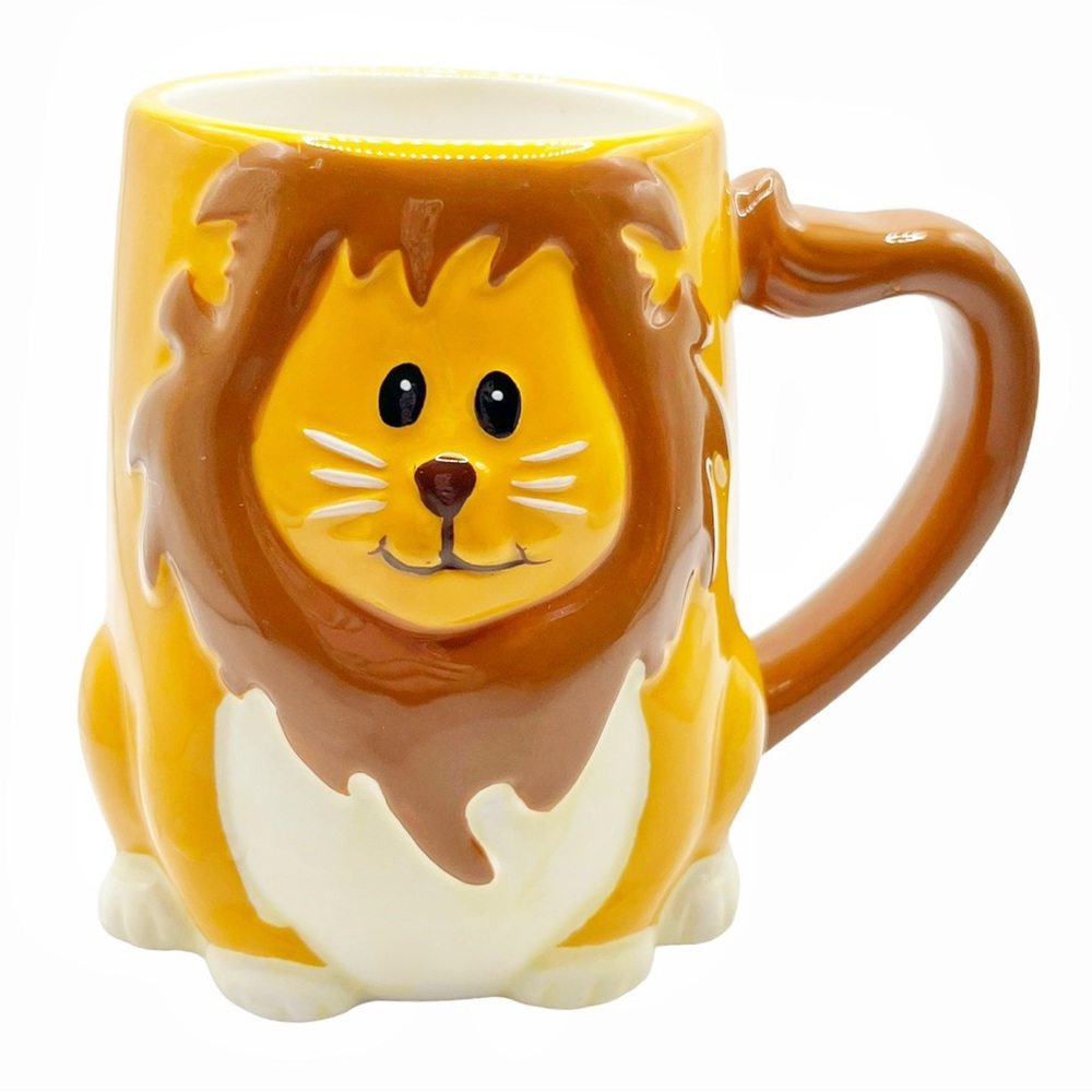 Tag 3D Figural Lion 🦁 Mug